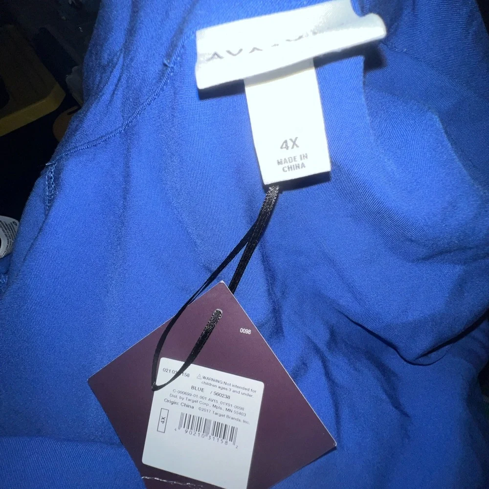 Ava & Viv Vibrant Blue Dress - Picture 5 of 5